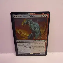 Ultimate Green Goblin (FOIL) - N/M - Spider Man - MTG Magic The Gathering Card - Image 1