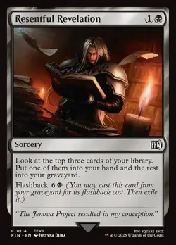 [MTG] Resentful Revelation (Foil) (0114) (FIN) NM - Image 1
