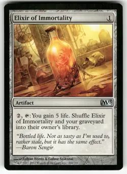 Elixir of Immortality 204 Magic 2013 (M13) Magic: The Gathering NM - Image 1