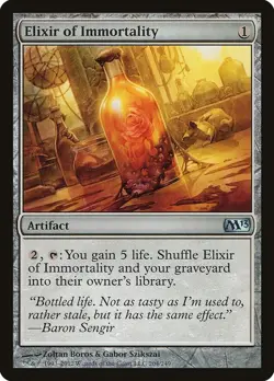 Elixir of Immortality 204 Magic 2013 (M13) Magic: The Gathering NM - Image 3
