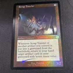 Scrap Trawler Retro Frame Brothers' War MTG Magic The Gathering NM - Image 1