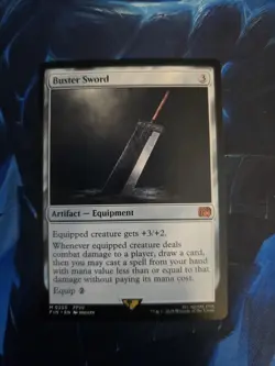 Buster Sword MTG non-foil Final Fantasy - Image 1
