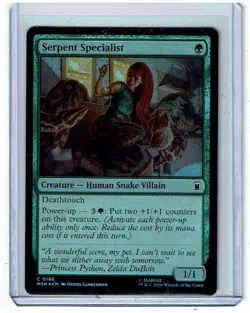 Serpent Specialist - Foil - Super Heroes - Magic the Gathering - Image 1