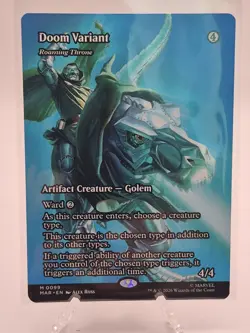 Doom Variant - Roaming Throne (Borderless) Marvel Universe Eternal-Legal Regular - Image 1