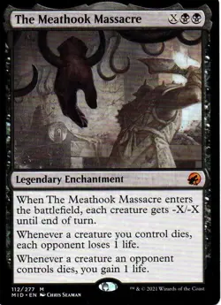 MTG: Innistrad: Midnight Hunt: The Meathook Massacre: Lightly Played Condition - Image 1