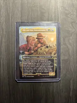Ellie and Alan, Paleontologists Borderless Regular - Image 1