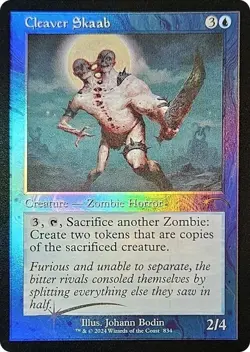NM MTG FOIL RETRO FRAME CLEAVER SKAAB - Image 1