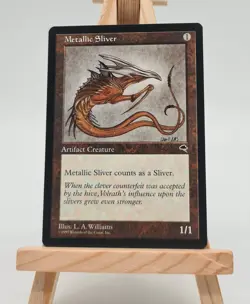 Metallic Sliver Tempest Magic Karte MTG englisch (Metallischer Remasuri) - Image 1