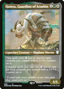 Hamza, Guardian of Arashin (Foil Etched) [CMR - 598] - Image 1