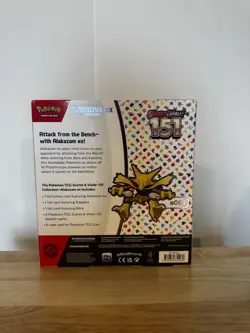Pokemon 151 Alakazam Box with 4 Booster Packs & Promos! Brand New! Sealed! - Image 2