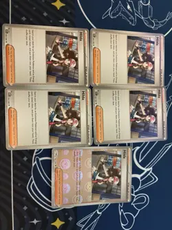 4x Hilda 84/86, And Hilda 84/86 Pokeball White Flare Pokemon - Image 1