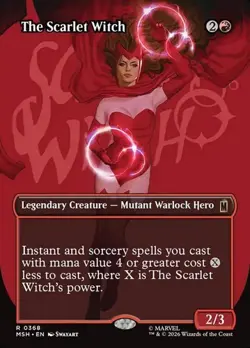 The Scarlet Witch - Extended Art MSH NM MTG - Image 1