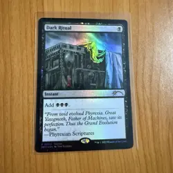 RARE! - Dark Ritual - (FOIL) - N/M - Media Promo 2023 Magic The Gathering MTG - Image 1