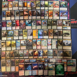 MTG - THE WANDERING MINSTREL TOWN GATE COMMANDER DECK - MAZE'S END, BALDUR'S+WIN - Image 1