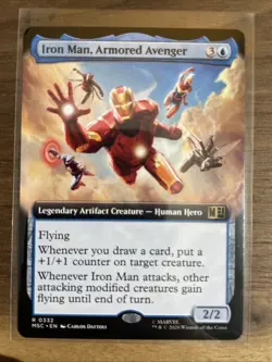 Iron man, Armored Avenger Extended MTG MSC Nm/M Regular - Image 3