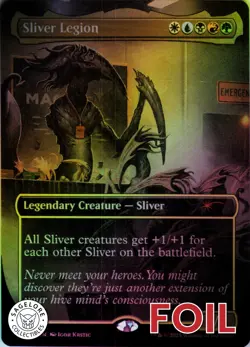 Sliver Legion (1310) (Rainbow Foil) - Secret Lair Drop Series (1310) - NM Foil - Image 1
