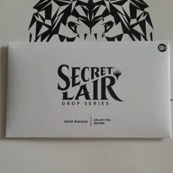 MTG Secret Lair x Chaos Vault Drop Alien Auroras (Galaxy Foil) Sealed - Image 1