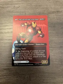 Magic the Gathering MTG Tony Stark Borderless Near Mint - Image 3