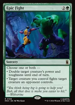 Epic Fight - Foil MSH NM MTG - Image 1