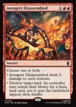 Avengers Disassembled - Foil MSH NM MTG - Image 1