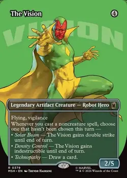 The Vision - Extended Art MSH NM MTG - Image 1