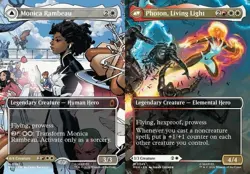 Monica Rambeau // Photon, Living Light (#345) - Extended Art MSH NM MTG - Image 1