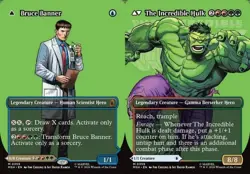 Bruce Banner // The Incredible Hulk (#359) - Extended Art MSH NM MTG - Image 1