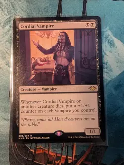 Cordial Vampire 83 Rare Modern Horizons Magic: The Gathering Lightly Played - Image 1