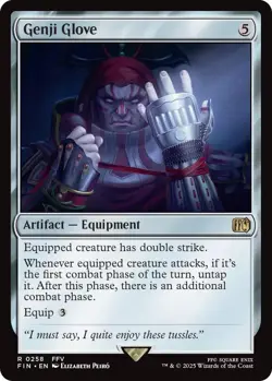 Magic MTG Genji Glove NM FINAL FANTASY - Image 1