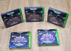 MTG Commander Masters Collector Booster Box JAPANES Lot of 5 Dented Boxes Sealed - Image 1