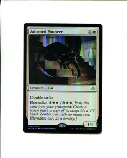 MTG Adorned Pouncer 002/199 - Hour of Devastation / Rare Foil (NM) - Image 1