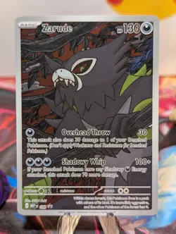 POKEMON TCG Pitch Black ZARUDE ETB Black Star Promo Card 088 ENGLISH - Image 1