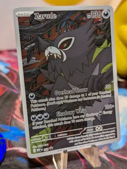 POKEMON TCG Pitch Black ZARUDE ETB Black Star Promo Card 088 ENGLISH - Image 3