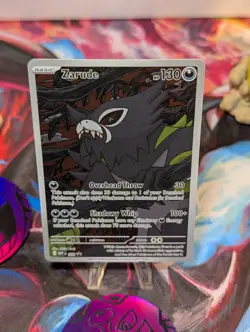 POKEMON TCG Pitch Black ZARUDE ETB Black Star Promo Card 088 ENGLISH - Image 5