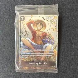Sealed P-075 Monkey.D.Luffy Promo Card TS-02 Tin Set 02 ENGLISH NM - Image 1