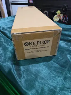 One Piece Card Game English Version 1st Anniversary Set SEALED Luffy Zoro Nami - Image 2