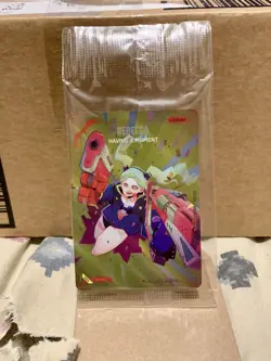 ANIME EXPO 2026 Cyberpunk TCG Rebecca SEALED PROMO Card w/ Demo Deck - Image 2