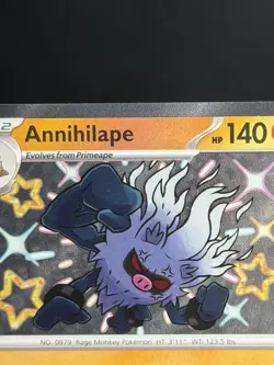 Annihilape 171/091 SV: Paldean Fates NM Pokemon Trading Card - Image 5