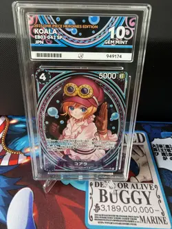EB03-042 Koala SP Alt Art ACE 10 Heroines Edition One Piece TCG Japanese Card - Image 1