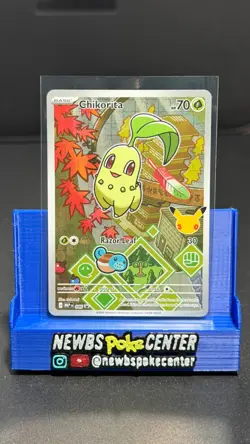Chikorita - MEP 046 - Black Star Promo - Pokemon Card - NM/M - Image 1