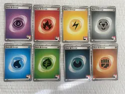 Pokemon 151 Energy Bundle Prize Pack Energy Cosmos Holo & Non Holo Play Stamp - Image 2