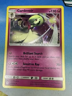 Gardevoir 141/214 Lost Thunder Cosmos Holo Rare 2018 Pokemon Card - Image 1