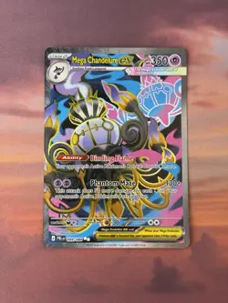 Pokemon card 099/084 Mega Chandelure ex mega evolution Pitch Black - Image 1