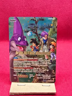 DBS Card Game Son Goku, Pan, & Trunks, Exciting Adventures (BT30-108 SLR) V.2 NM - Image 1