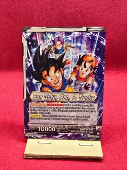 DBS Card Game Son Goku, Pan, & Trunks, Exciting Adventures (BT30-108 SLR) V.2 NM - Image 2