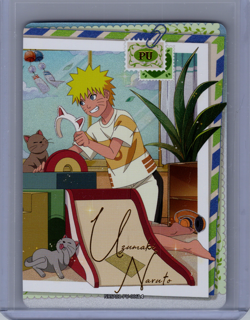 Naruto Uzumaki NRSA01-PU-006L4 Naruto Kayou Card Heavens Scroll NM English - Image 1