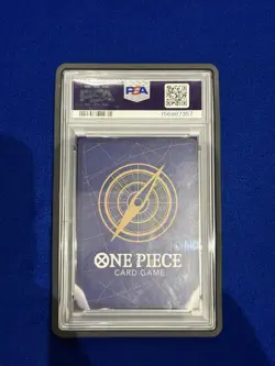 2025 One Piece OP13 En Wanted Alternate Art #118 Monkey D. Luffy PSA 10 - Image 2