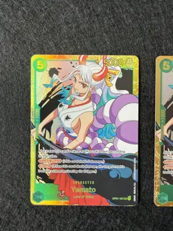 One Piece TCG Yamato OP01-121 SEC Alt Art Alternate Art English LP x2 - Image 3