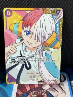 One Piece TCG Uta OP02-120 SEC Alt Art Alternate Art Paramount War Japanese x2 - Image 2