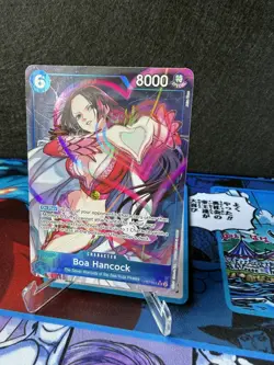 One Piece TCG Boa Hancock OP07-051 SR - Alt Art Alternate Art - English NM - Image 4